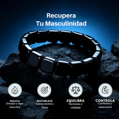 🖤PULSERA HEMATITA | Enfoque, Energía Y Dominio