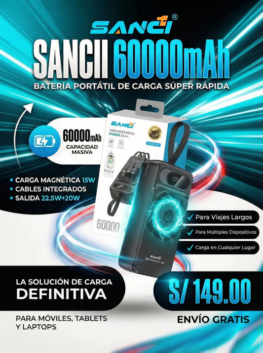 SUPERBANK | PowerBank 60,000 mAh